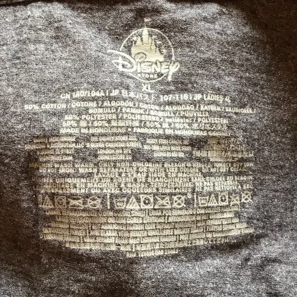 Disney XL Nightmare Before Christmas gray t-shirt fandom Tim Burton Sally Jack - Picture 5 of 8